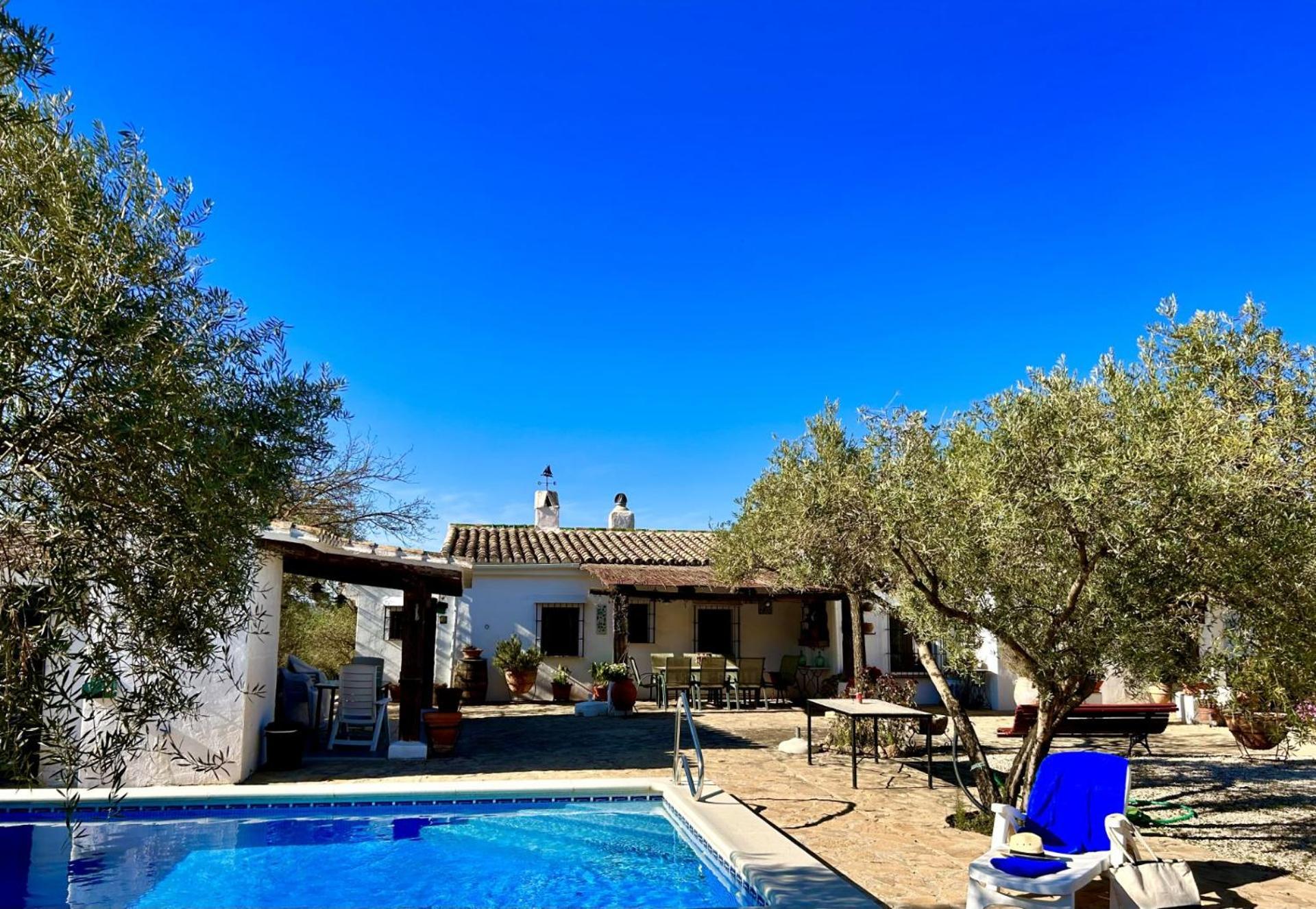 Refugio Andaluz Con Piscina Entre Olivos Villanueva de Tapia Eksteriør billede